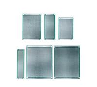 Lurrose 32pcs Double Sided Pcb Board Kit for DIY Electronic Projects Pre-tinned Corner Mounting Suitable for Soldering Beginners and Hobbyists