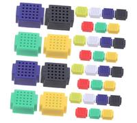 Lurrose 35pcs Mini Solderless Breadboard Kit for Electronic Projects Pcb Circuit Board with Colors Compact Design for Efficient Prototyping and Easy Circuit Assembly