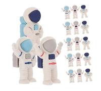 Lurrose 36pcs Astronaut Themed Erasers for Bulk Space Spaceman Pencil Erasers Educational Classroom Rewards Party Favors School Supplies