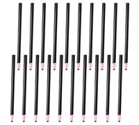 Lurrose 36pcs Black Wax Sewing Marker Pencil for Tailor Work and Journaling | Pull Line Paper Wrap, No Sharpen Design, Easy Peel, Temporary Marking on Cloth and Glass