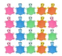 Lurrose 36pcs Mini Kawaii Turtle Erasers for Portable Cartoon Animal Erasers for Art School Supplies Party Favors Precision for Students and Drawing