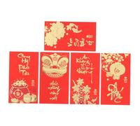 Lurrose 36pcs Snake Year Red Packets Mixed Style Lunar Year Money Envelopes Vietnamese Luck Red Envelopes for Spring Festival Party Prosperity Blessings Decor