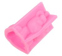 Lurrose 3D Small Horse Silicone Mold for Resin Casting, Mirror Surface Fondant and Statue Mold, Pink Design for DIY Cake Toppers and Craft Decorations