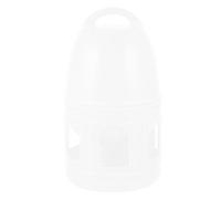 Lurrose 3l Plastic Pigeon Water Feeder with Unique Sturdy Design, round Shape Bird Water Container for Doves and Parrots, for Home and Pet Shop Use