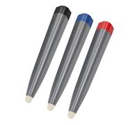 Lurrose 3pc Universal Capacitive Touch Screen Stylus Pen Set for Tablets and Whiteboards, Fine Tip Precision Writing Pens in Black, Red, and Blue for Digital Drawing and Note Taking