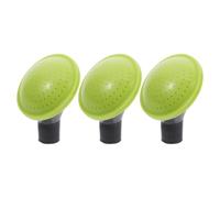 Lurrose 3pcs 17mm Plastic Watering Can Rose Head Nozzle Replacement Indoor Outdoor Flower Watering Sprayer Spout for Garden Plants Miniature Kettle Attachment