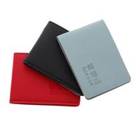 Lurrose 3pcs Car Driver License Wallet and Vehicle Registration Document Holder in Pu Fake Leather, Multifunctional Design Protecting from Water Damage, Stylish and Practical Car