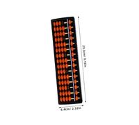Lurrose 3pcs Chinese Bead Abacus Math Learning Tool Portable Student Calculating Device Educational Math Calculator for Students