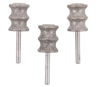 Lurrose 3pcs Dog Nail Grinder Replacement Heads with Grinding Wheels for Electric Pet Nail Trimmer Precision Rotary Bits for Safe Comfortable Paw Grooming and Easy Maintenance