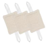 Lurrose 3pcs Door Silencers Door Closer Cushions Beige Cotton Cloth Design Easy to Install Effective Noise Reduction for Bedroom