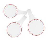 Lurrose 3pcs Handheld Writable Scoreboard Set Kt Board - 20x30cm, 15x25cm, 10x20cm Dry Erase Paddles for Voting, Scoring, and Classroom Use