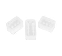 Lurrose 3pcs Mini Silicone Resin Mold for Halloween Cosplay Devil Sheep Cattle Horns for DIY Epoxy Jewelry Hair Clips Keychain Pendant Crafting Tool with Precise Detail and Easy Demolding