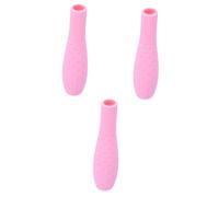 Lurrose 3pcs Pencil Holder Touch Screen Stylus Pen Silicone Sleeve Stylus Grip Protective Cover for