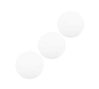 Lurrose 3pcs Round Acrylic Lampshade Diffuser 6.5 Inch Diameter 1mm Thick White Light Cover Sheets for LED Ceiling Lights Decorative Interior Lighting