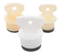 Lurrose 3pcs Rubber Hot Water Bottle Stoppers Seal Stopper Small Portable Replacement Caps for Hot Water Bags Suitable for Kitchens and Dining Rooms