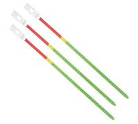 Lurrose 3pcs Set Pediatric Head and Arm Circumference Measuring Tape, 56cm Flexible Pp Retractable Tape Measure and Health Assessment