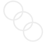 Lurrose 3pcs Silicone Gaskets for Stainless Steel Vacuum Flask Lid Seal Rings Wide Diameter Replacement Sealing Rings for Space Bottle for Leak-Proof Insulated Cups