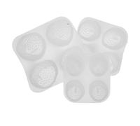 Lurrose 3Pcs Strawberry Silicone Candle Making Molds Set Large, Medium, Small Sizes - Flexible Romantic Wax and Soap Craft Molds for Handmade Aromatherapy Candles and DIY Art Projects