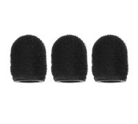 Lurrose 3Pcs Teacher Pointer Stick Tip: Replacement Heads Cap for Classroom Telescopic Pointer - 5mm ID Non Scratch Flocked Topper for Whiteboard Blackboard