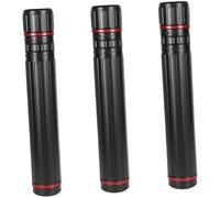 Lurrose 3pcs Telescopic Poster Tube Expandable Storage for Artwork Documents Drawings for Students Architects and Artists