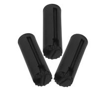 Lurrose 3pcs Wall Mount Retractable Belt Barrier Abs Handles for Crowd Control Barriers Fit Easy to Install