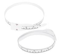 Lurrose 3pcs White Head and Arm Measuring Tape Odorless Material Soft Flexible Body Gauge for Practical Non Scratch Tape Measure for Daily Use and Gift