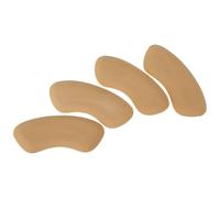 Lurrose 4 Pairs Heel Cushion Inserts Heel Grips Liners Self-Adhesive Foam Anti-Slip Beige 6.8mm for Shoes Women's Shoes and Sneakers