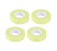 Lurrose 4 Rolls Breathable Eyelash Grafting Tapes Green Lash Extension Tapes for Eyelid Separation and Lash Isolation