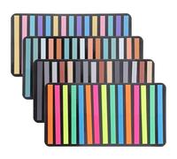 Lurrose 4 Sets of Sticky Index Tabs Colored Reading Strips Fine Sentence Markers for Guided Reading and Book Annotation, Professional Highlight Strips for Notebook and Study Use