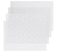 Lurrose 40 Sheets Embossed Semi- Kraft Scrapbooking Paper 4 Designs (Greenery, Branch, Star Moon, Flowing Shadow) DIY Journal Background Craft Supplies