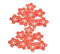 Lurrose 400pcs Tile Leveling Spacers Durable Plastic Cross Spacers for Precision Tile Positioning Easy Installation and Removal Gaps Multiuse Tool for Floor and Wall Tiling Projects