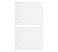 Lurrose 40pcs Epoxy Dome Stickers 22mm Round Resin Circles Self Adhesive Bubble-Free Application for Bottle Cap Craft Supplies and Personal Jewelry Projects