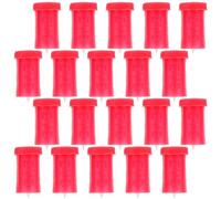 Lurrose 40pcs Eyelash Glue Bottle Needle Plugs with Anti-blocking Plastic Nozzle Tips for Salon and Family Use, Preventing Glue Bottle Mouth Clogging and Ensuring Smooth Application
