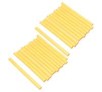 Lurrose 48pcs Hair Extension Glue Sticks Hot Adhesive Glue Sticks Nano Technology Low Melt Safety Universal Compatibility DIY Project Stylist