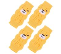 Lurrose 4pcs Dog Leg Warmer Puppy Leg Sock Pet Dog Socks Stylish Lovely Cotton Polyester Anti-slip Warm Protection Outdoor for Small Pet Puppy
