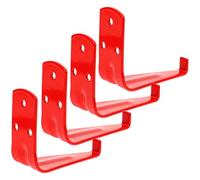 Lurrose 4pcs Fire Extinguisher Wall Mount Bracket Hook for 4-6-9kg Extinguishers for Wall Hanging for Home and Workplace
