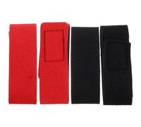 Lurrose 4pcs Fishing Rod Straps Set Made of Sturdy Polyester, Comfortable Load Sharing Design, for Securely Carrying and Protecting Fishing Poles during Travel or Outdoor Activities