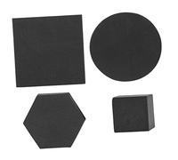 Lurrose 4pcs Geometric Cube Photo Props for Cosmetics and Jewelry, Lightweight Portable Foam Cubes for Indoor Photography, Chic and Solid Geometry Photo Background Accessories