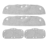 Lurrose 4pcs Hard Hat Sweatband Sweat-absorbing Liner Detachable Reusable Safety Helmet Sweat Bands for Workers Industrial Head Protection