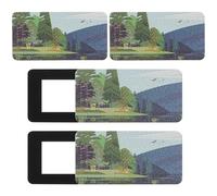 Lurrose 4pcs Laptop Camera Cover Slide Privacy Cover for Computer Webcam Slide Fit for Laptop Camera