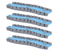 Lurrose 4pcs Miniature Resin River Water Features, Realistic Mini Creek Stream Decor, Micro Landscape Garden Accessories for Fairy Garden and Sand Table