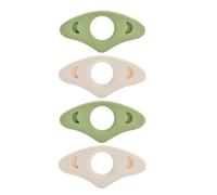 Lurrose 4pcs Page Holder: Creative Thumb Reading Bookmark - Silicone Page Holders for Readers - Ergonomic Design for Single-Handed Use