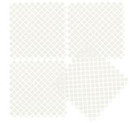 Lurrose 4pcs Pet Cage Floor Mat Non-slip DIY Bathroom Ground Mat Multi-purpose Extra Soft Plastic Washroom Floor for Bathroom and Kitchen