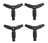 Lurrose 4pcs Phone Tripod Stand Mini Tabletop Camera Holder Portable Mobile Phone Clip Holder for Video Recording Desk