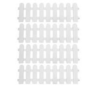 Lurrose 4Pcs Plastic Turtle Enclosure Playpens with Pet Safety Fences for Outdoor Tortoise Run in Garden