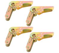 Lurrose 4pcs Ratchet Tensioner Accessories: Heavy Duty Tie Down Buckle For Cargo Belt Ratcheting Mechanism Hardware Outdoor Cargo
