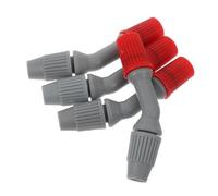 Lurrose 4pcs Replacement Agricultural Sprayer Nozzle Tips Easy Install Conical Fan Atomizing Spray Nozzles for Garden and Farm Use Plastic Sprayer Parts
