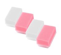 Lurrose 4pcs Sensory Brush for Autism Therapy with Supple Bristle Design and Plastic Sponge Material, Suitable for Daily Body Deep Cleaning and Sensory Training