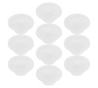 Lurrose 4pcs Silicone Water Bottle Stopper Cap Replacement with Convenient Design and Temperature Retention, Spill Resistant Lid Cover for Home and Travel Use, Compatible Water Bottle