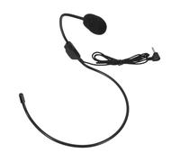 Lurrose 4pcs Wired Headset Microphone for Teachers and Presentations 3.5mm Jack Voice Amplifier Lightweight Hands-Free Mic for Singing and Recording